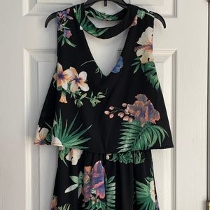 Boutique Tropical Romper Size Small